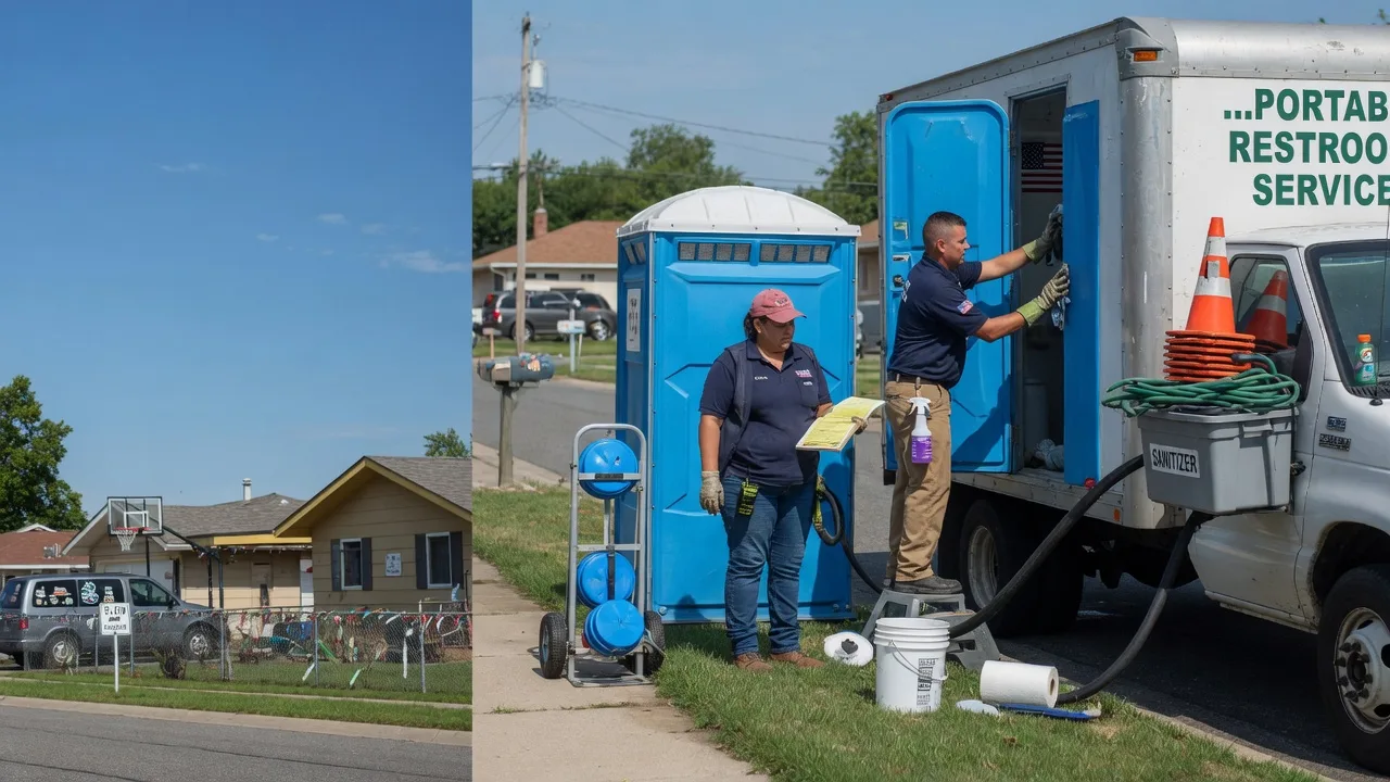 Portable Toilet Rental in Herndon, KS near me
